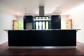 Open living kitchen